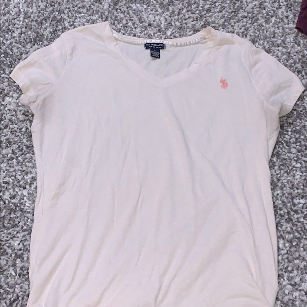Authentic Polo light pink tee